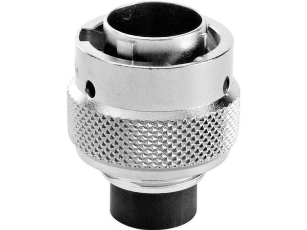 Amphenol RT0612-8PNH, suora, kahva, nikkeli, IP67