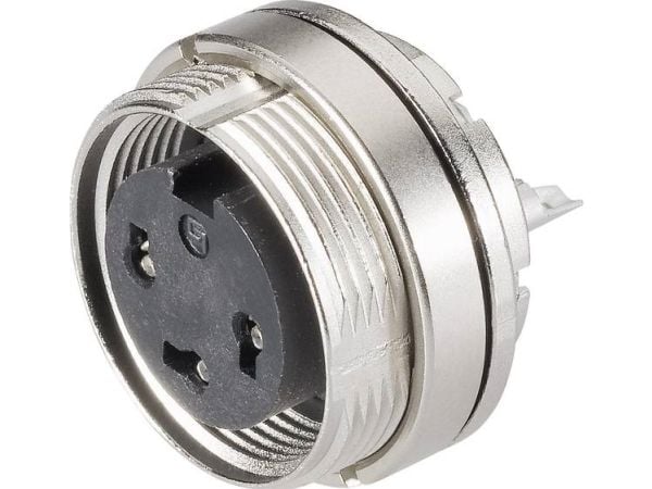 BINDER 09-0174-80-08, 5 A, 60 V, Hunstik, Metallinen, IP67