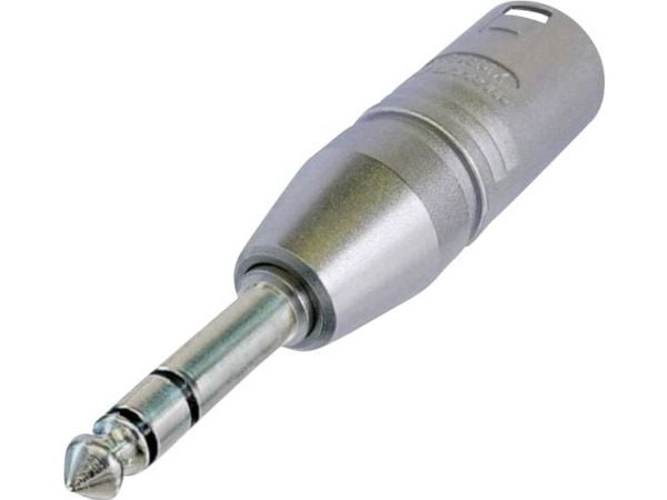 Neutrik NTR-NA3MP, XLR, 1/4", Sølv
