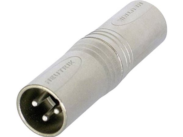 Neutrik NTR-NA3MM, XLR, XLR, Sølv