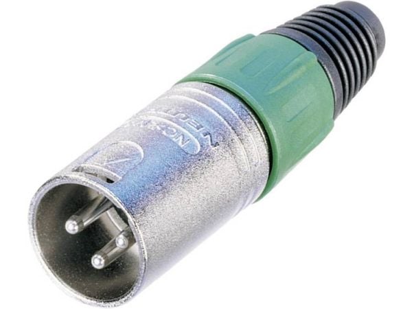 Neutrik NTR-NC3MX, XLR, Sort, Sølv, Messing, Nickel, Polyamid, Polyoksymetylen (POM), Polyurethan, Zink-stål, UL, UL 94 HB, IEC 61076-2-103, IP 40,...