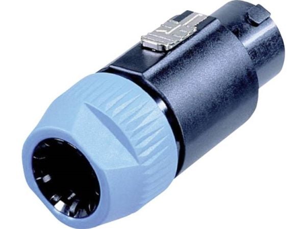 Neutrik NTR-NL8FC, Svart, Blå, Messing, Polyamid, Sinkstål, UL,CSA, UL 94 HB, IEC 68-2-20, 35,4 mm, 85 mm, 35,4 mm