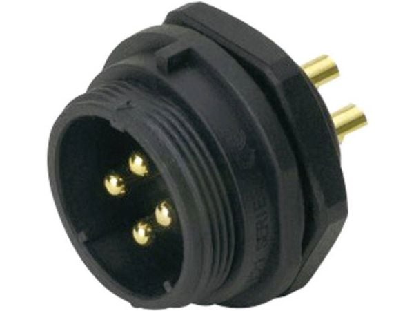 Weipu SP2112 / P 5C rundstiftkontakt, innbygging antall poler totalt: 5 serie SP21 1 stk