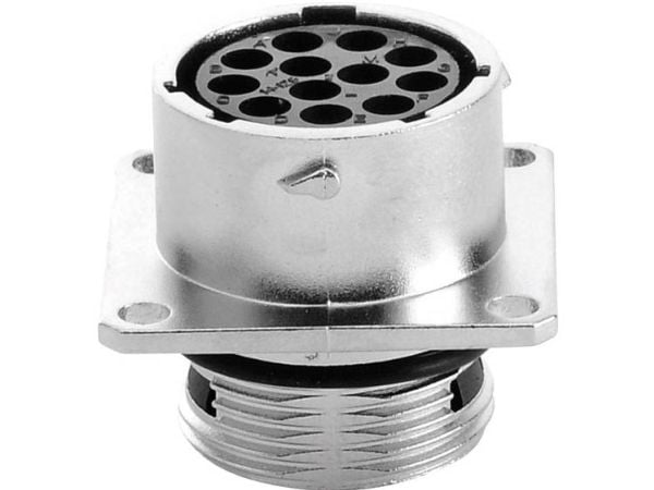 Amphenol RT0014-12SNH, suora, pistorasia, nikkeli, IP67
