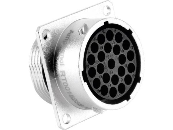Amphenol RT0018-23SNH, suora, pistorasia, nikkeli, IP67