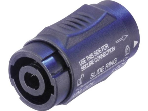 Neutrik NLMM=NL4MMX høyttaleradapter Speakon-plugg til Speakon-tilkobling 1 stk