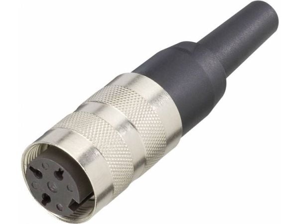 Amphenol T 3361 010, 5P, Suora, Naaras, Hopea, IP40, 5 A