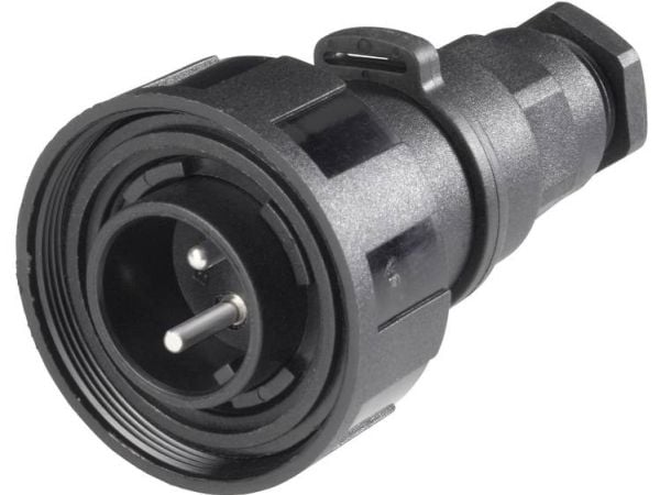 Bulgin PX0739/P rundstiftkontakt, rett, samlet polantall: 6, serie PX07