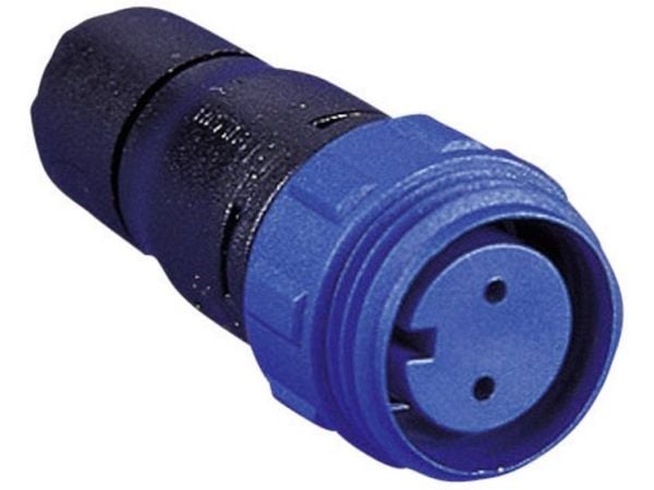 Bulgin PX0411/03S/5560 rundstik kontakt rett, samlet poltall: 3 serie PX04 1 stk