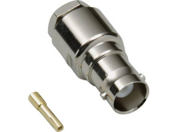BKL Electronic 0401282 0401282 BNC-liitin Liitäntä, suora 50 Ω 1 kpl