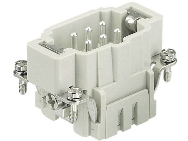 Harting 09 33 016 2616 pinneinnsats Han® E 16 + PE klips strekkfjær 1 stk