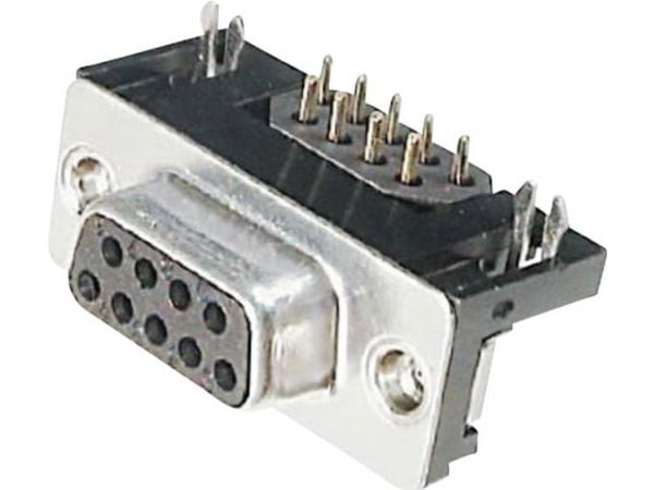 ASSMANN WSW A-DF 25 A/KG-F D-SUB stiftliste 90° pol: 25 lodding 1 stk