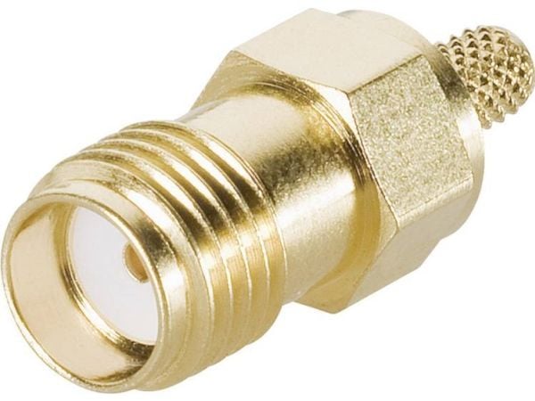 Telegärtner SMA kabelsokkelkrympe G05 C0705, G05 (RG-223/U), RG-142 B/U, gull (standard) - 1 stk (J01151A0611)