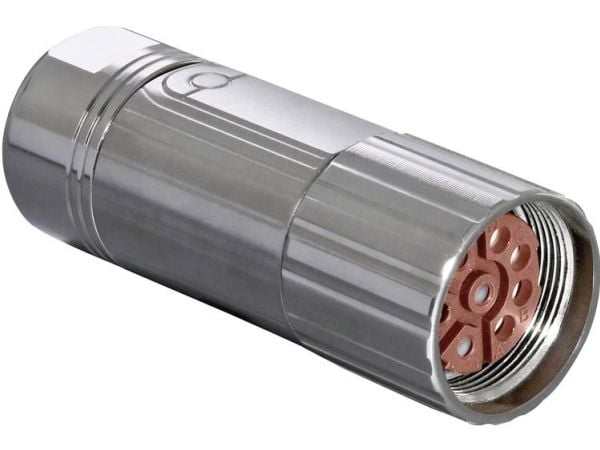 Intercontec M23-serien 923 strømkontakt BSTA078FR05420235C00 (innhold: 1 stk)