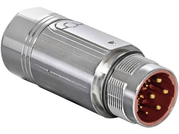 Industriell kontakt M23 Series 923 - power connectors BKUA199MR24480200C00 BKUA199MR24480200C00 Intercontec Innehåll: 1 st