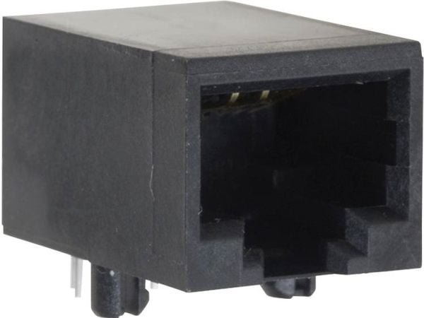 RJ45-liitin, kulmaliitin BEL Stewart Connectors 1414-4000-01 CAT 5e 1 kpl