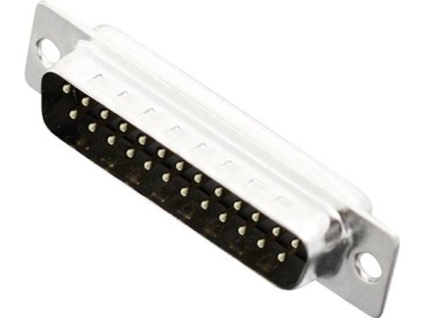 MH Connectors D-SUB pinneliste 180° 25-pins hann 2101-0200-03 MHDM25-SP