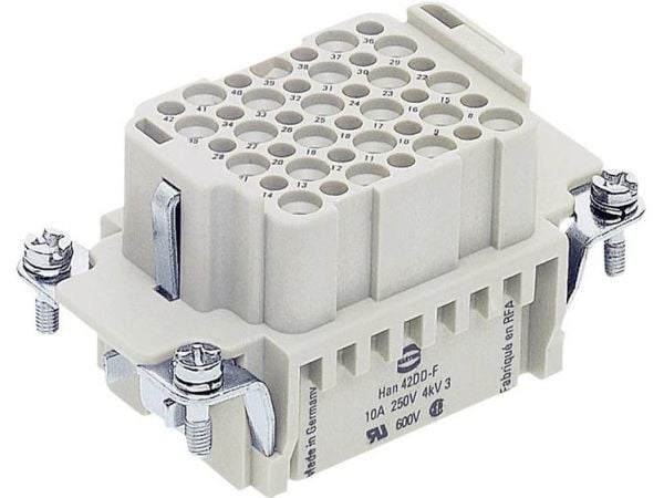 HARTING 09160423101 tilkoblingsinnsats Han® DD 42 + PE crimp 1 stk