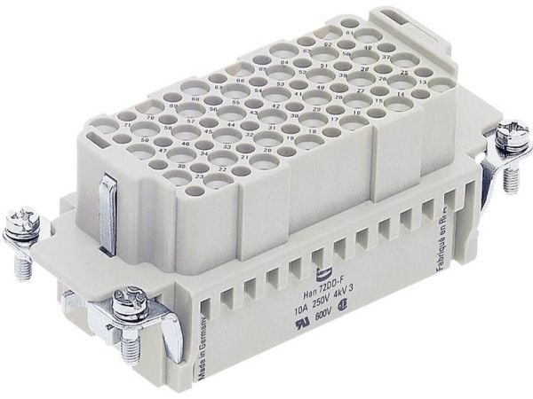 HARTING hylseinling Han® DD 09 16 072 3101 72 + PE crimpen 1 stk (09 16 072 3101)
