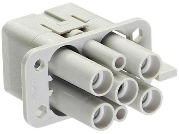 HARTING 09120063141 tilkoblingsinnsats Han® Q 4 + 2 + PE crimp, 1 stk