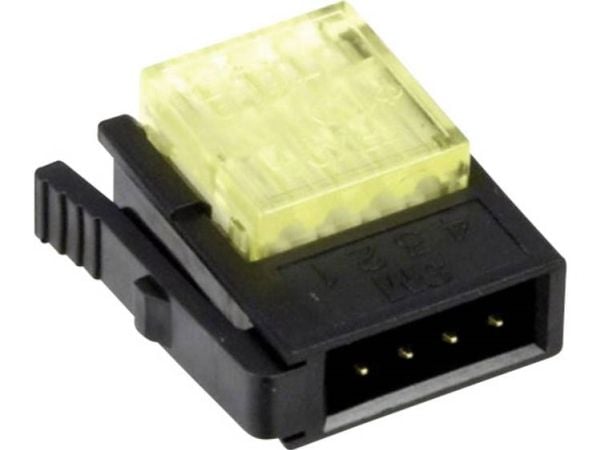 3M svakstrømskobling fleksibel: 0.14-0.25 mm² fast: 0.14-0.25 mm² antall poler: 4 Miniclamp 1 stk Gel (37104-3122-000 FL)