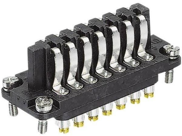 HARTING 09700142811 fjærinnsats Han® Staf 14, skruer 1 stk HARTING 09700142811 fjærinnsats Han® Staf 14, skruer 1 stk