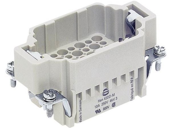 HARTING 09160423001 pinneinnsats Han® DD 42 + PE crimp 1 stk