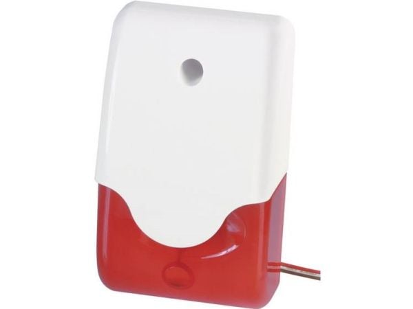 ABUS SG1681 - Larmljus/siren - röd