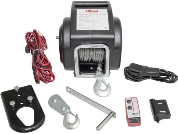 HP Autozubehör trekkspill 20605 trekkraft, (rullende)=6,8 kg, kablet fjernkontroll