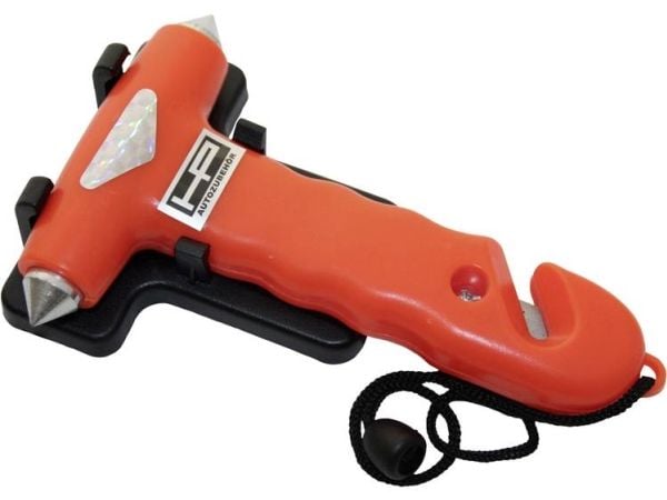 HP Autozubehör 10659 nødhammer inkl. holder, selekniv og rudehammer personbil 23,5 x 14 x 3,5 cm 1 stk