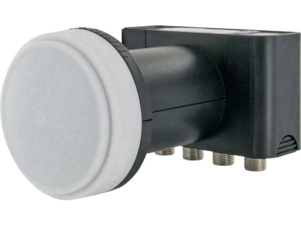Schwaiger LNB4 - Lavstøysblokkomformer - firedobbel LNB