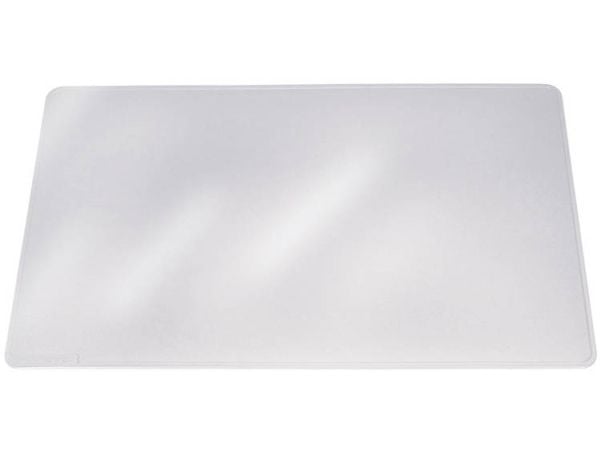 Skrivunderlag, 50 x 65 cm, icke-reflekterande klar PVC-plast