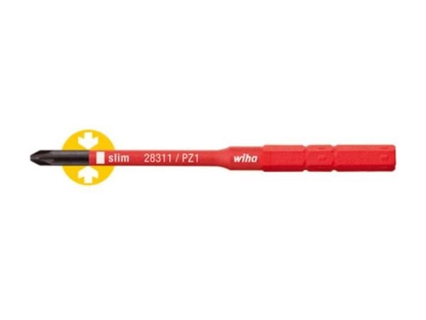 Wiha slimBit, 1 stykker, Pozidriv, PZ 2, 75 mm, 11,67 g