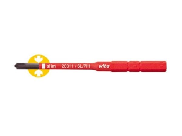 Wiha 34588, 1 stk, Phillips, Åbning, PH 2, 75 mm, 12 g