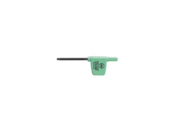 Wiha 27618, L-torx-nøkkel, 9IP, Sort, Grønn, Kromvanadiumstål, 74 mm, 24 mm