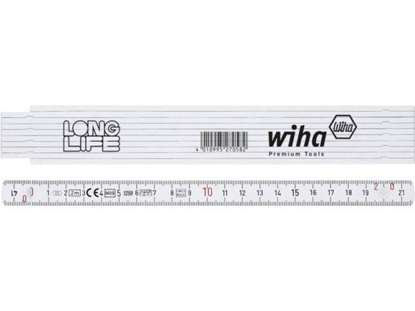 Wiha 27058, Glasfiber, Polyamid, cm,mm, 2 m, 15 mm, 140 g