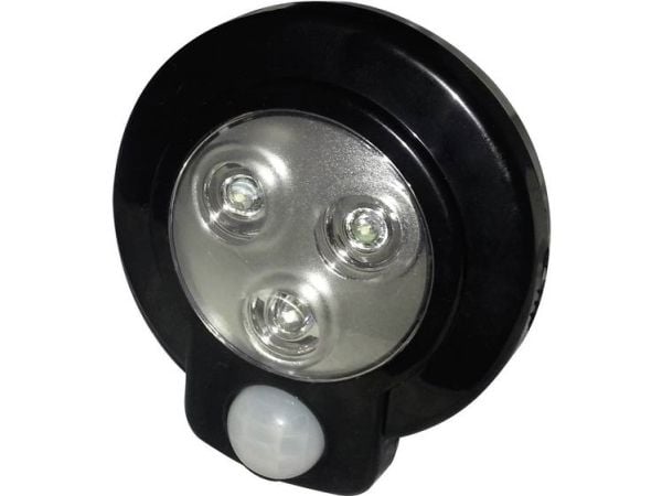 Müller-Licht LED-lampe med bevegelsessensor LED (RGB) innebygd Svart