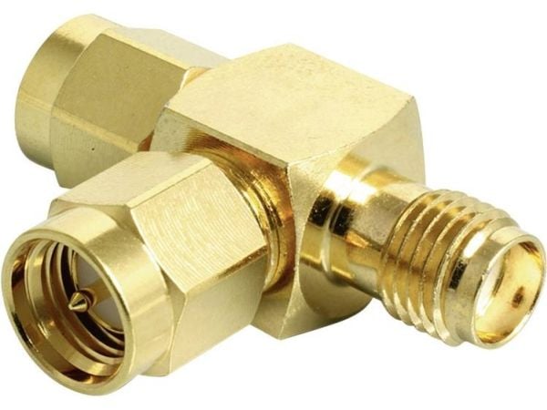 Delock - Antennesplitter - SMA hunn til SMA hann