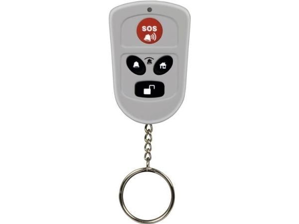 Olympia 5909, Sikkerhetssystem, RF kabel-fri, Trykknapper, Grå