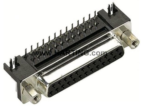 Harting 09 68 153 5612 D-SUB-nastalista 90 ° Poltal: 9 Lodning 1 kpl