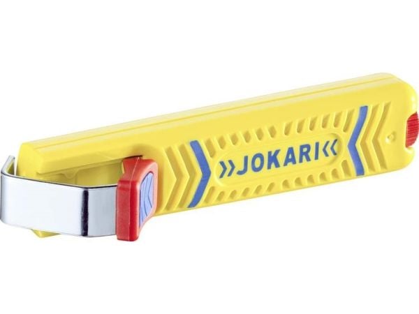 Jokari 10270 No. 27 Secura Kuorintaveitsi Soveltuu pyöreille 8-28 mm kaapeleille