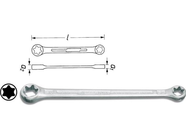 HAZET 609-E6XE8, Sølv, 6,8 mm, Sølv, 113 mm, 17 g, 1 stykker