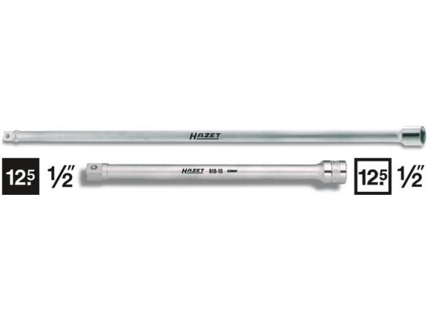 HAZET 918-10, Stikkontakt, 1/2", Metrisk/imperisk, 1 hoder, 12.5 mm, 1/2"
