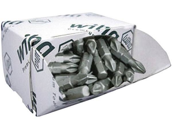 Wiha 08048, 50 styck, Phillips, PH 2, 25 mm