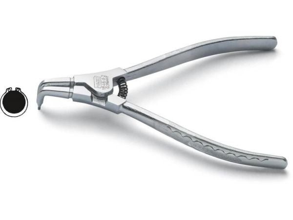 HAZET 1846D-3, Låseringtang, Sølv, 225 mm, 224 g, Tyskland
