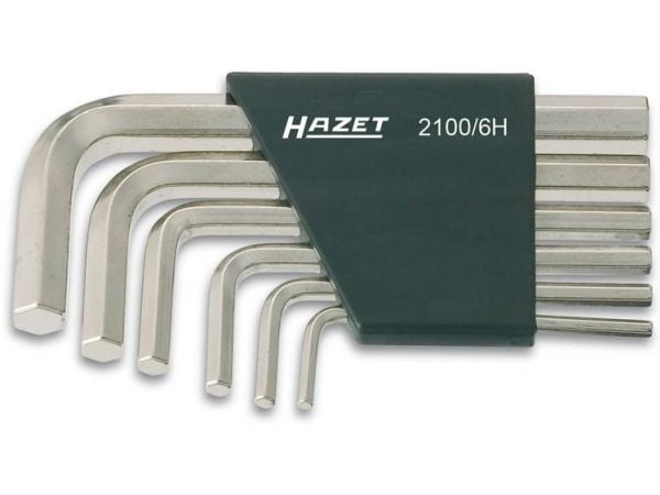 Hazet Unbrako Kulmaruuvimeisselisarja 3 mm, 4 mm, 5 mm, 6 mm, 8 mm, 10 mm 6 kpl