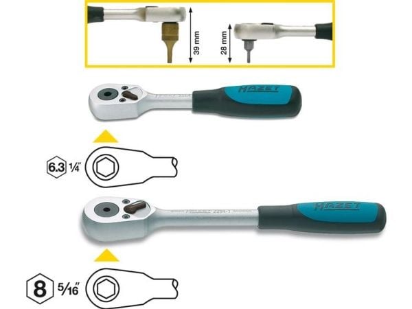 HAZET 2264-1, Momenttiavain, Mekaaninen, 20 cm, 230 g