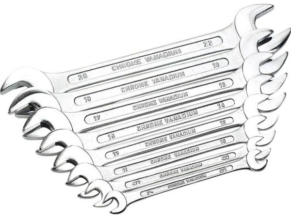 Brüder Mannesmann M 110-08 DIN-avainsarja 8 kpl 6 - 22 mm DIN 3110