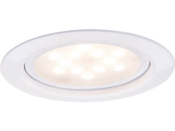 Paulmann 935.54, Indbygget lysplade, 3 pære(r ), LED, 13,5 W, 2700 K, Hvid