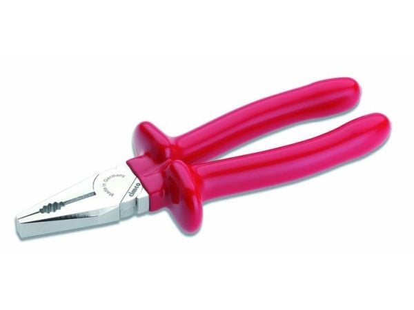 Cimco 108783, Endekuttende tang, Plast, Rød, 200 mm
